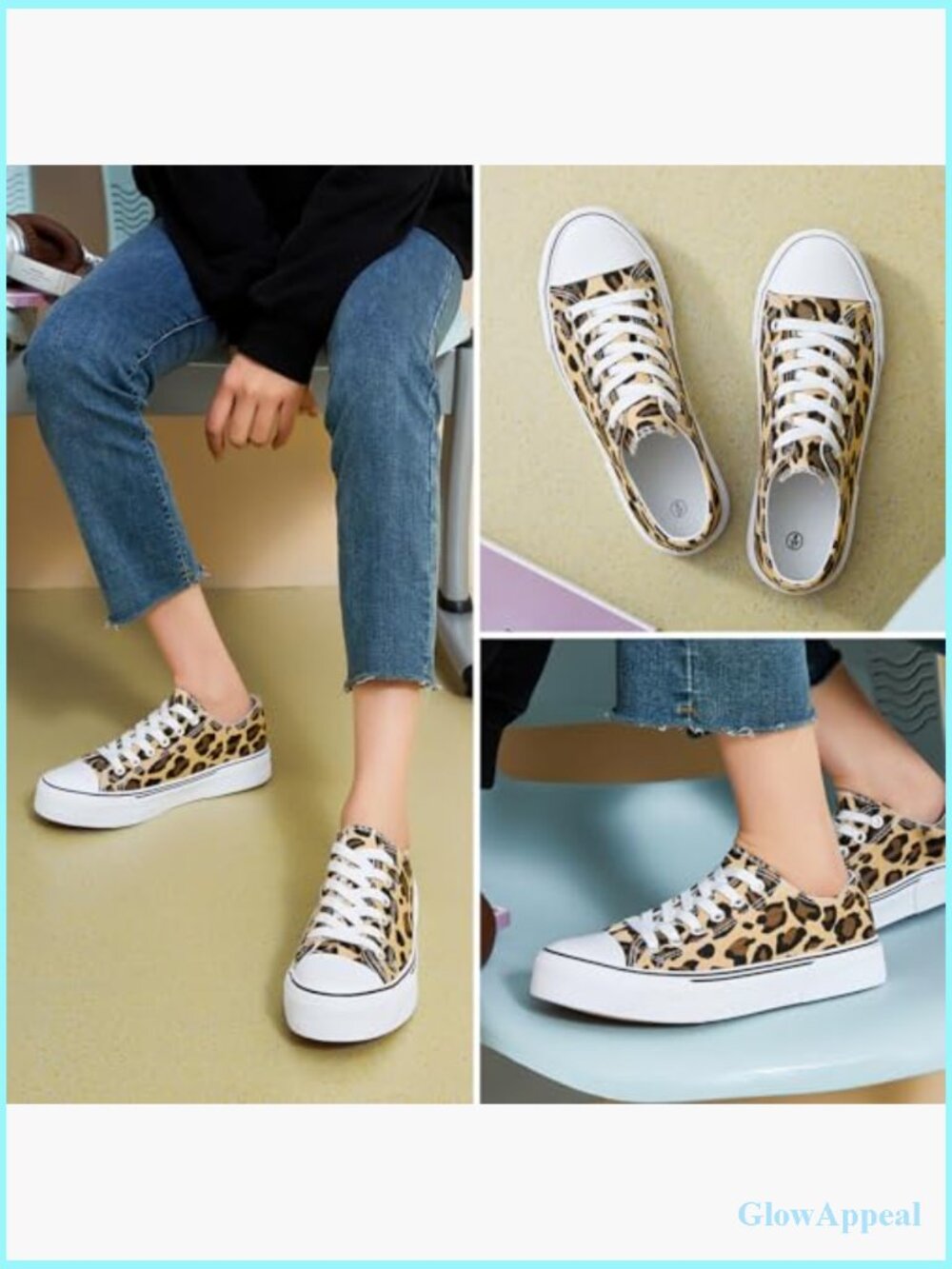 Low Top Canvas Sneakers Slip On Casual Tennis Shoes - Picture 2 of 7